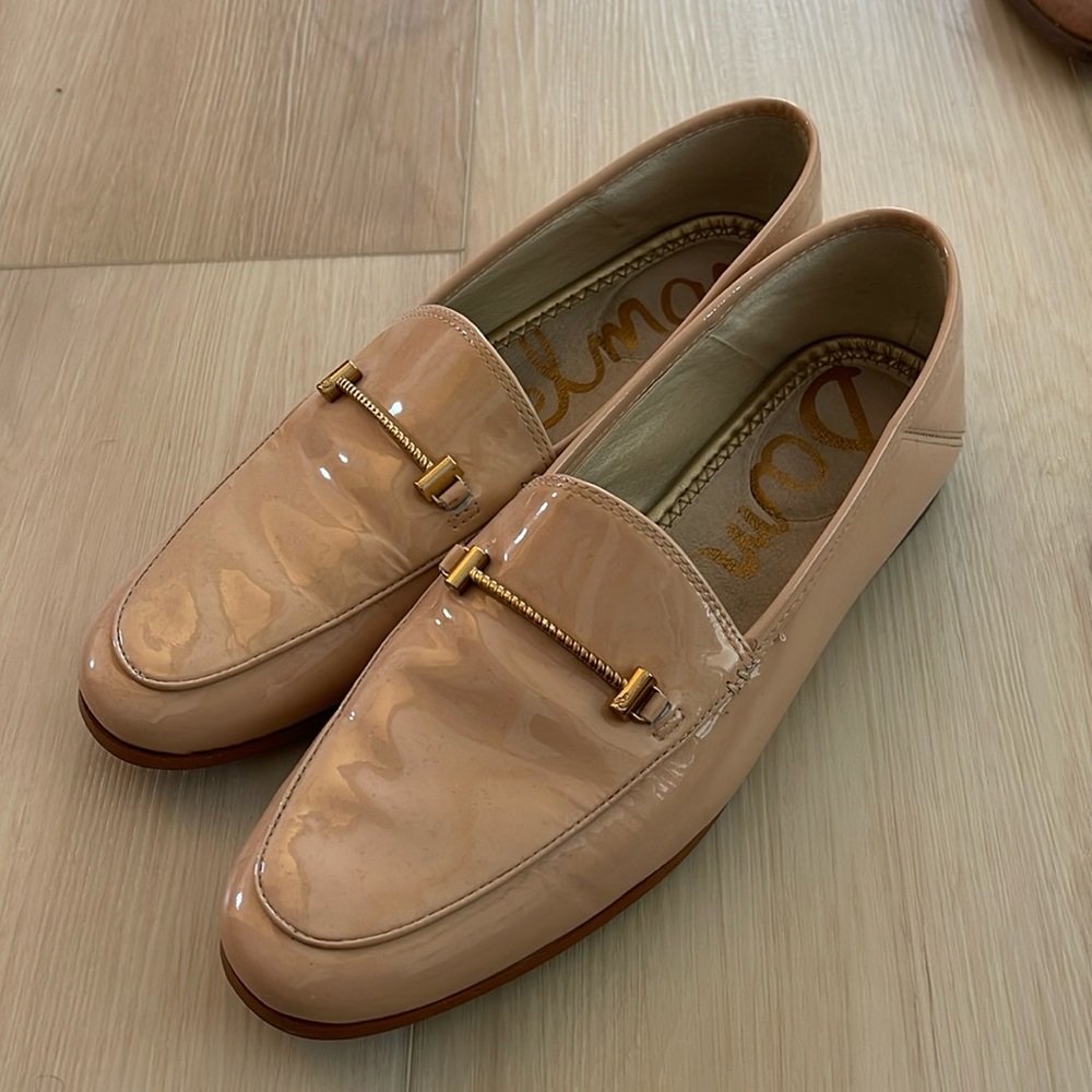 Sam Edelman loafer nude size 8